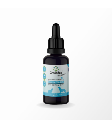 Huile animale CBD 2,5 % 10ml - 30ml