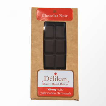 Chocolat Noir 100 g CBD “Délikan”