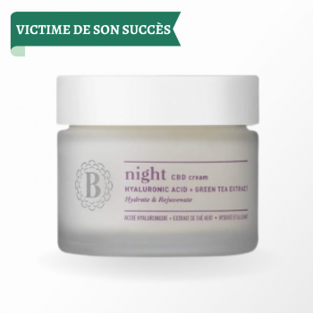 Blossom Crème de nuit 50 mg CBD - 50 ml