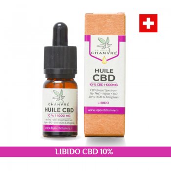 Huile Sublinguale Libido 10%CBD