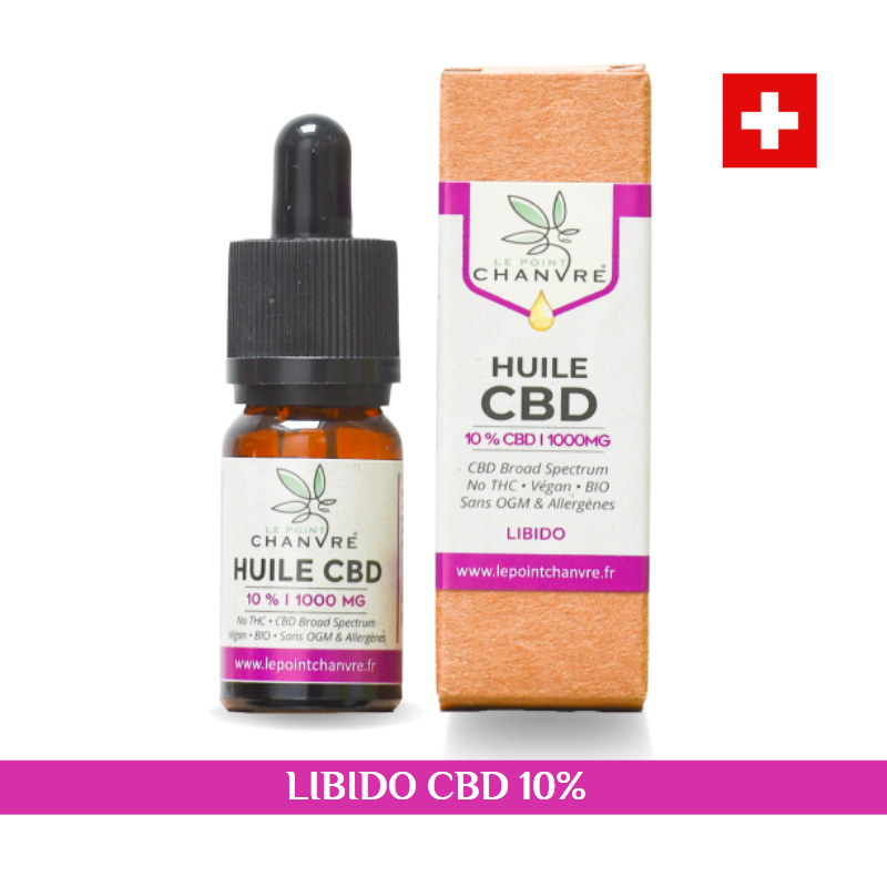 Huile Sublinguale Libido 10%CBD