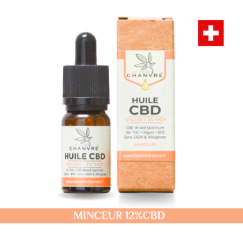 Huile Sublinguale Minceur CBD THCv