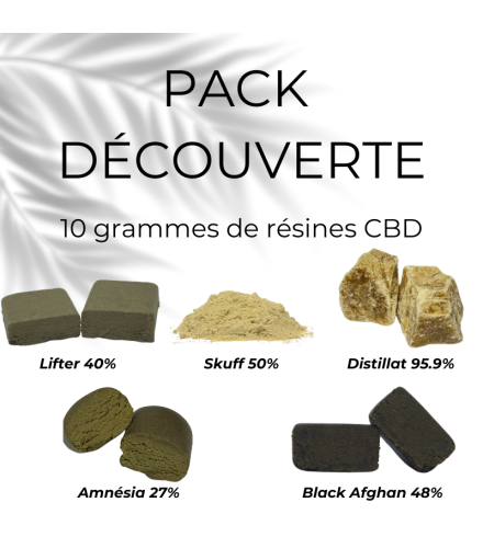 Pack découverte Résines 4