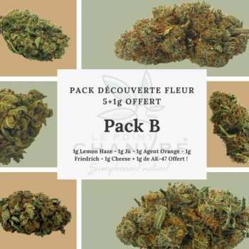 Pack Découverte B - fleurs 5g+1g offert