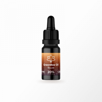 Huile Broad-Spectrum CBD “GreenBee” 5% / 10% / 20% Noisette 10 ml