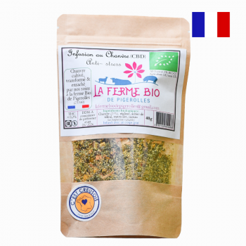 Infusion bio au chanvre Anti Stress bio - 40g