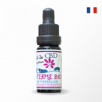 Macérât Huile de CBD BIO (Full spectrum) 2,61% 10 ml